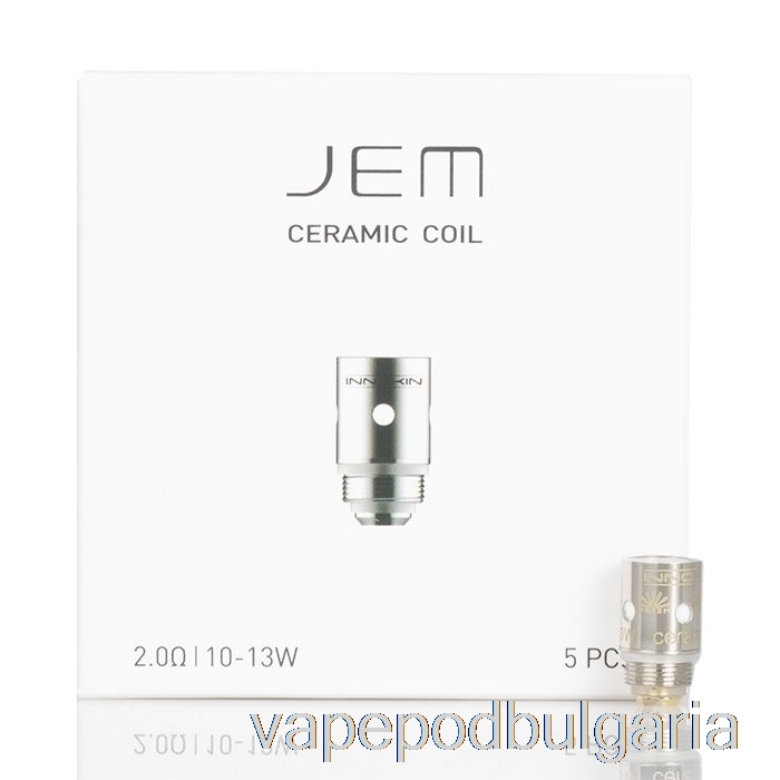 Vape Bulgaria Innokin Jem/goby резервни намотки 2.0ohm Jem керамична намотка